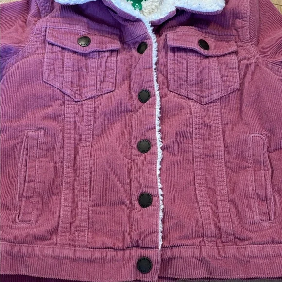 💙 Pink Corduroy Jean Jacket 💙 - Picture 3 of 7